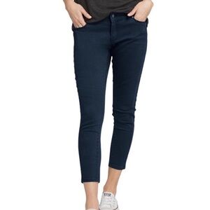 Prana Carlotta Cropped Mid Rise Stretch Skinny Jeans, Size 8 ~ EUC
